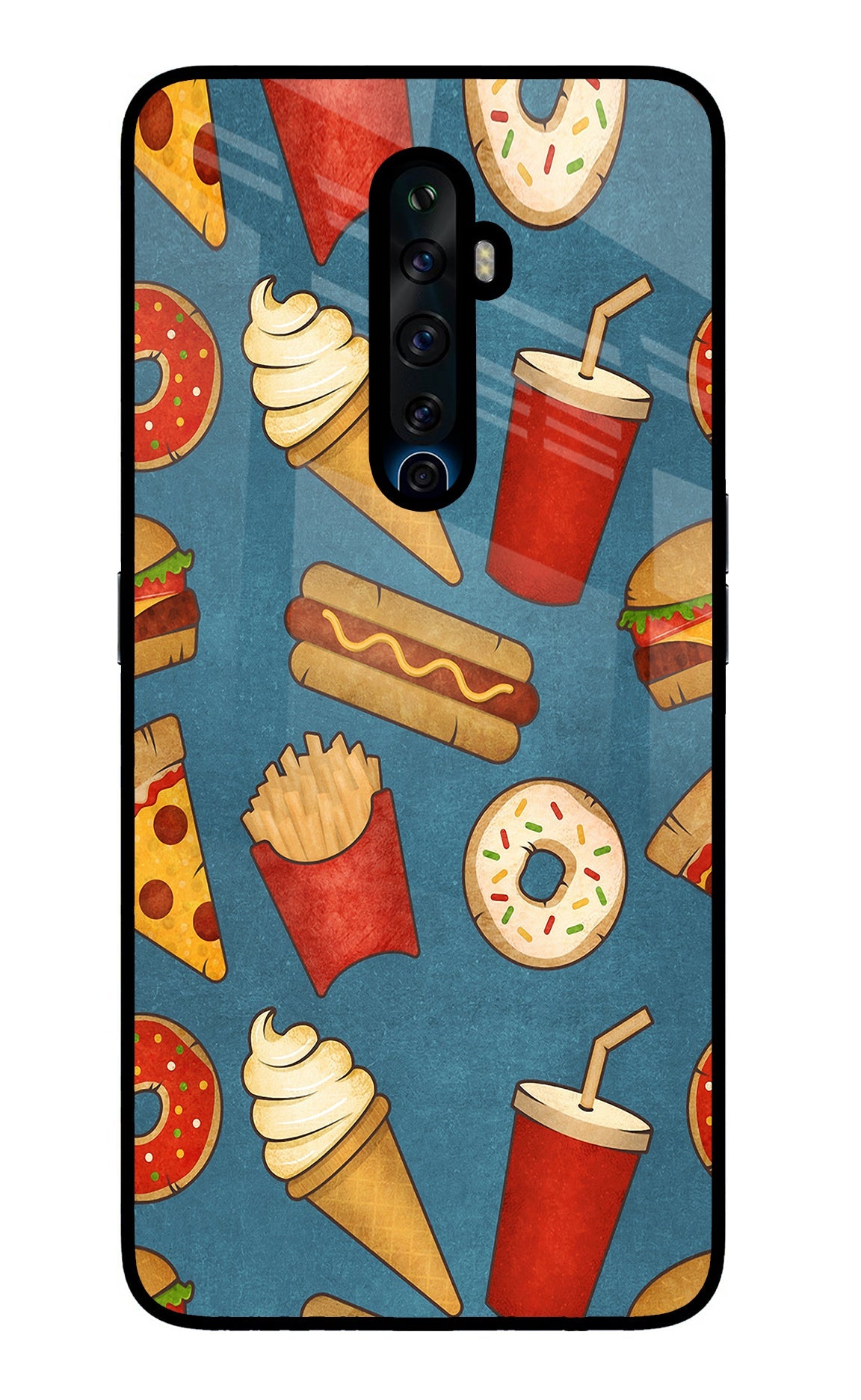 Foodie Oppo Reno2 Z Back Cover