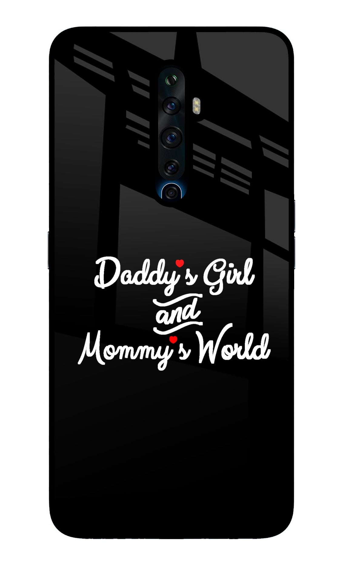 Daddy's Girl and Mommy's World Oppo Reno2 Z Back Cover