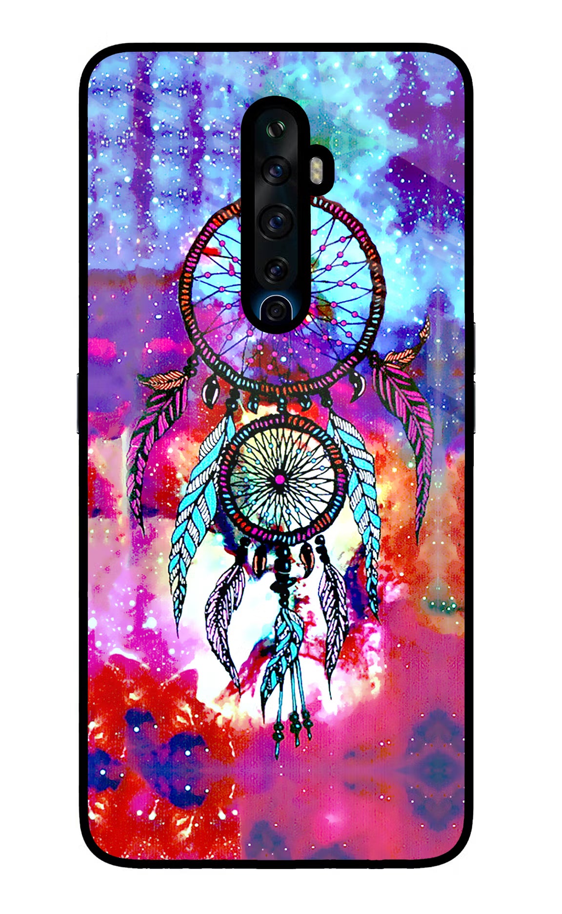 Dream Catcher Abstract Oppo Reno2 Z Glass Case Back Cover by Casekaro