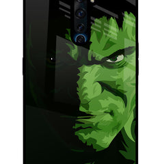 HULK Oppo Reno2 Z Glass Case