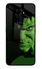 HULK Oppo Reno2 Z Glass Case