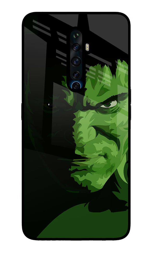 HULK Oppo Reno2 Z Glass Case Back Cover by Casekaro