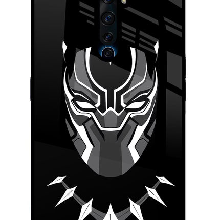 Black Panther Oppo Reno2 Z Glass Case