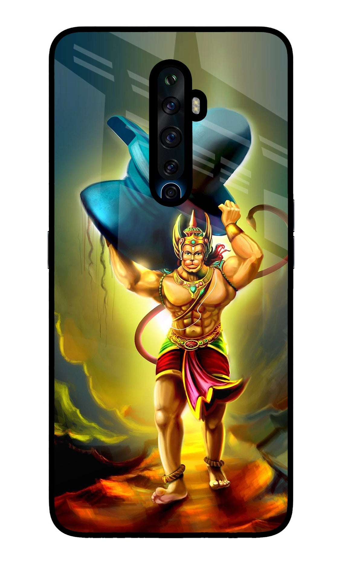 Lord Hanuman Oppo Reno2 Z Back Cover