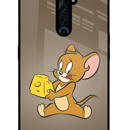 Jerry Oppo Reno2 Z Glass Case Back Cover by Casekaro