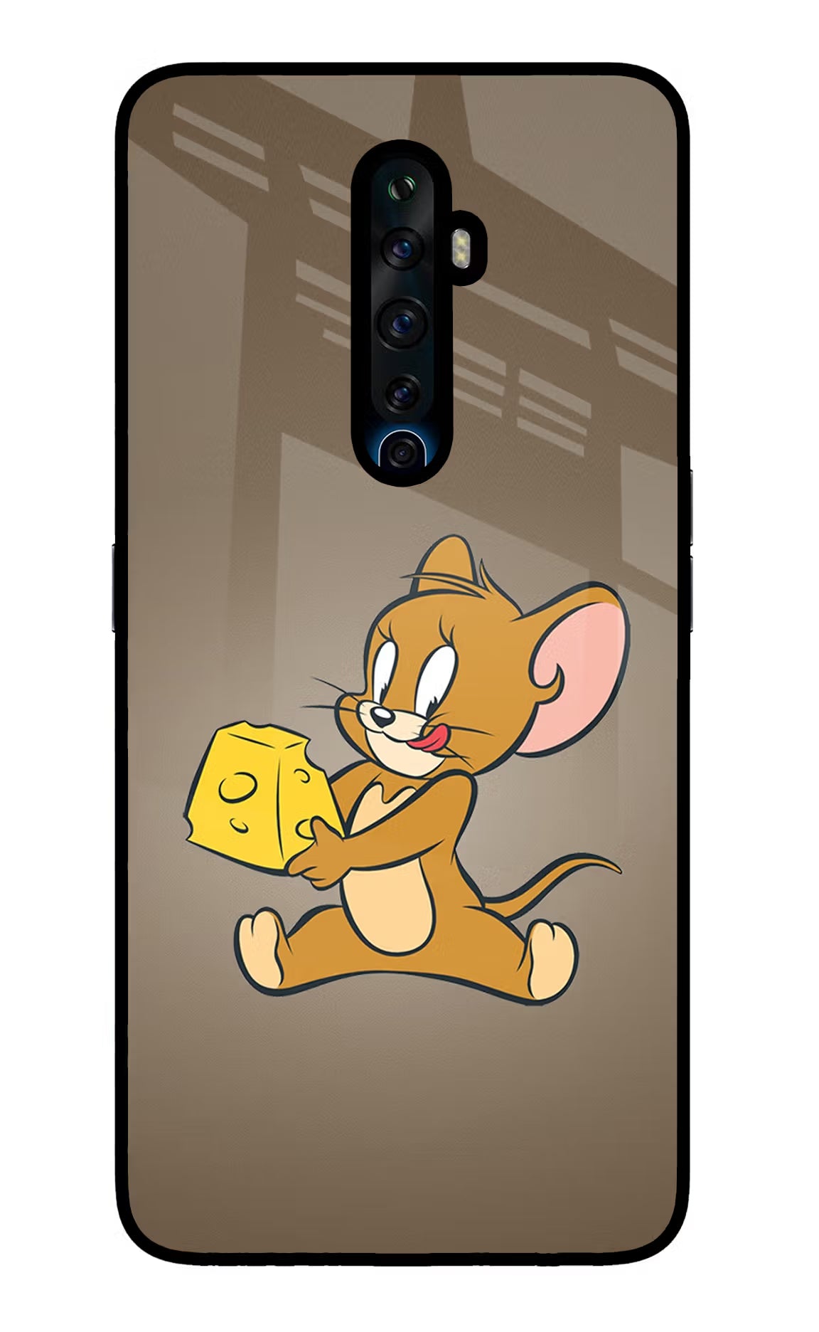 Jerry Oppo Reno2 Z Glass Case Back Cover by Casekaro