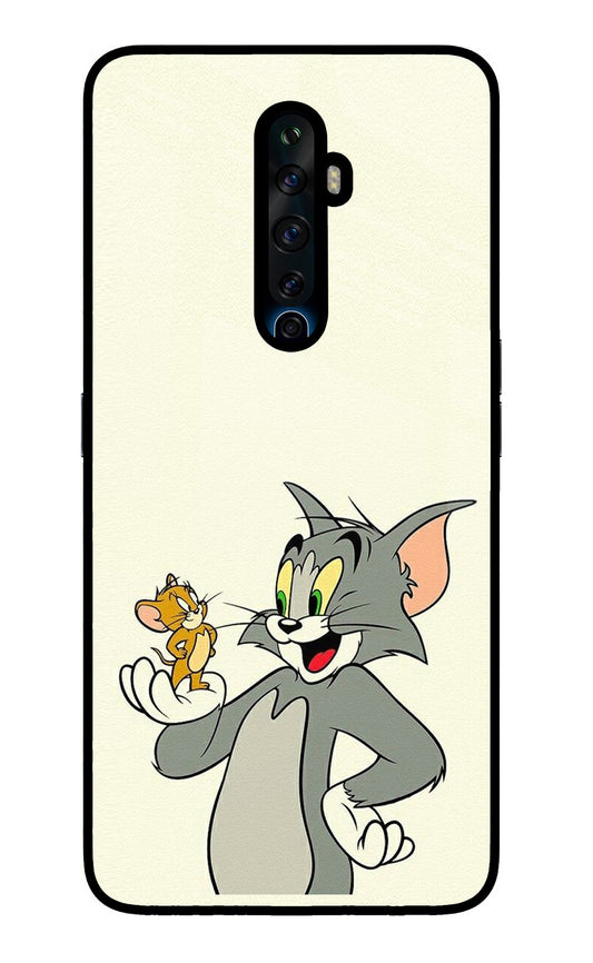 Tom & Jerry Oppo Reno2 Z Glass Case