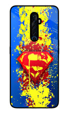 Superman logo Oppo Reno2 Z Glass Case