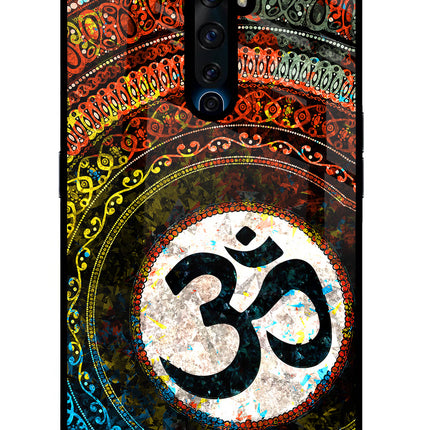 Om Cultural Oppo Reno2 Z Glass Case
