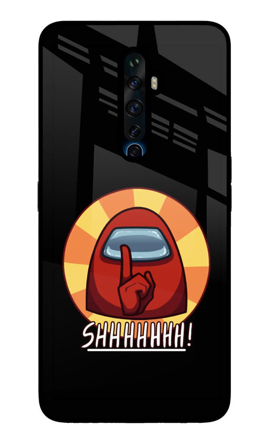 Among Us Shhh! Oppo Reno2 Z Glass Case