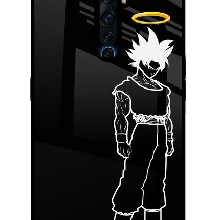 DBS Character Oppo Reno2 Z Glass Case Back Cover by Casekaro
