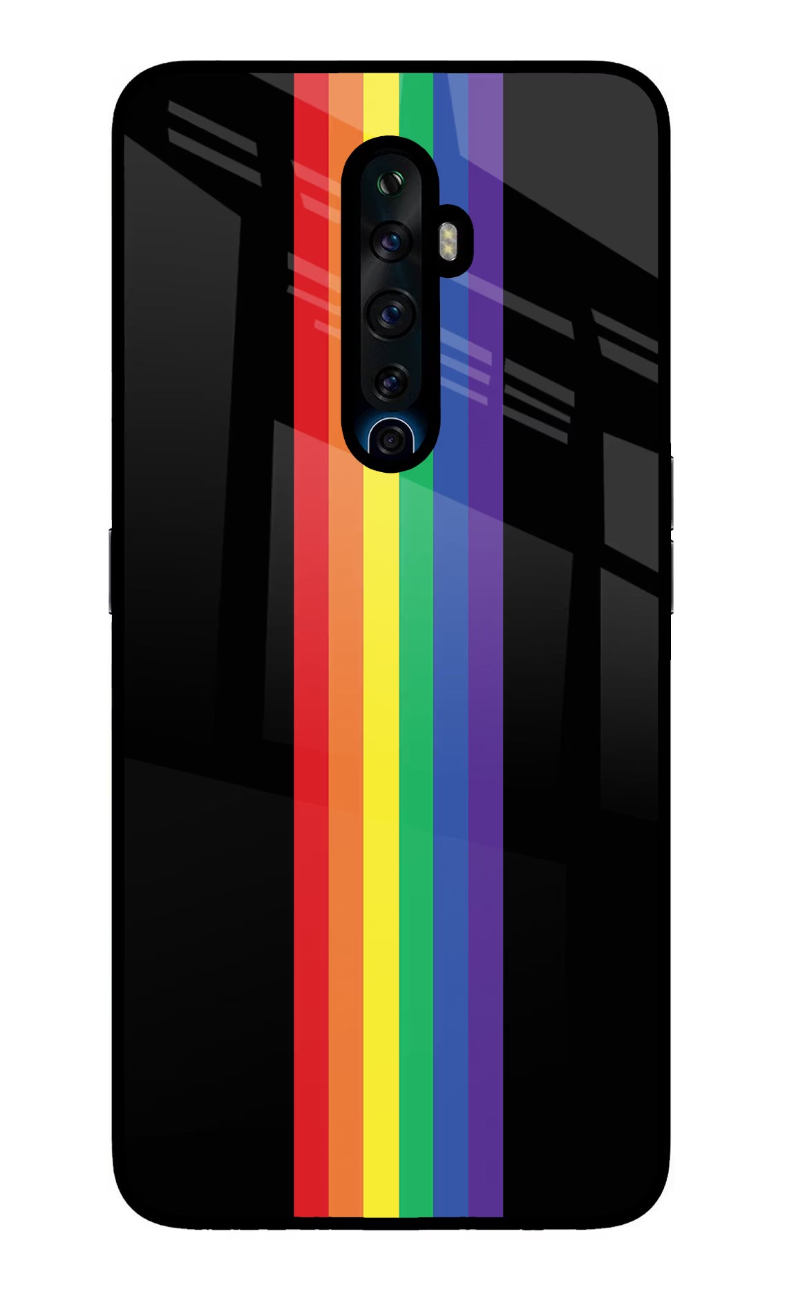 Pride Oppo Reno2 Z Glass Case Back Cover by Casekaro