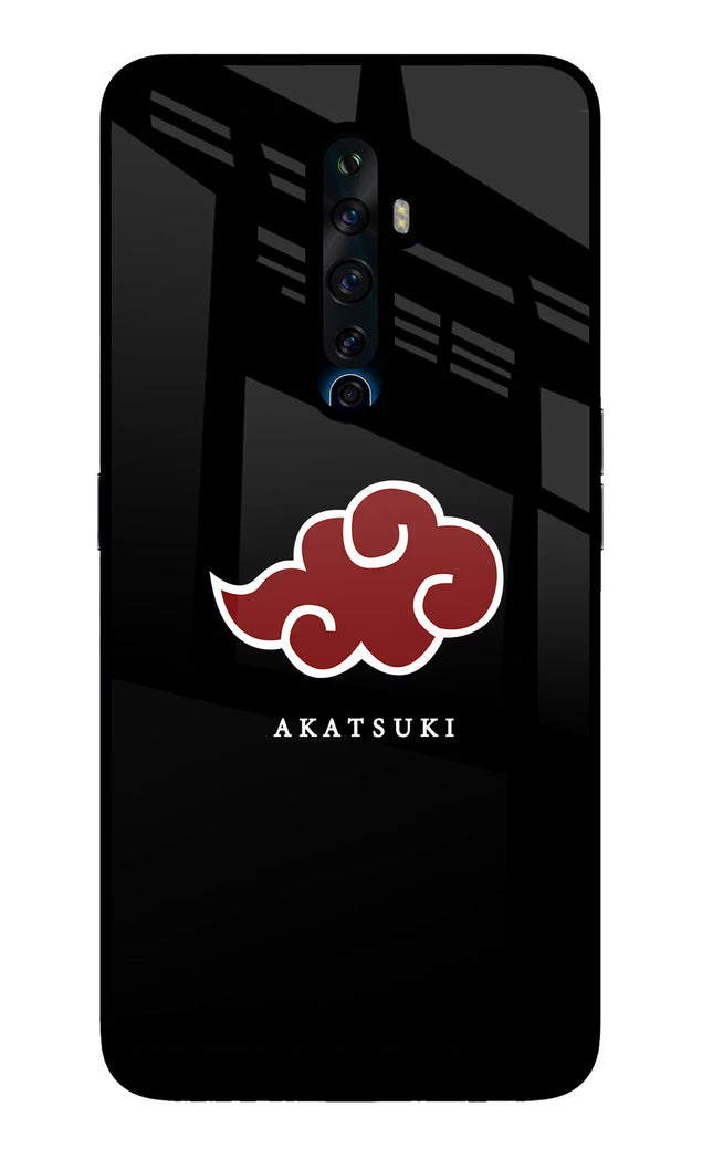 Akatsuki Oppo Reno2 Z Glass Case Back Cover by Casekaro