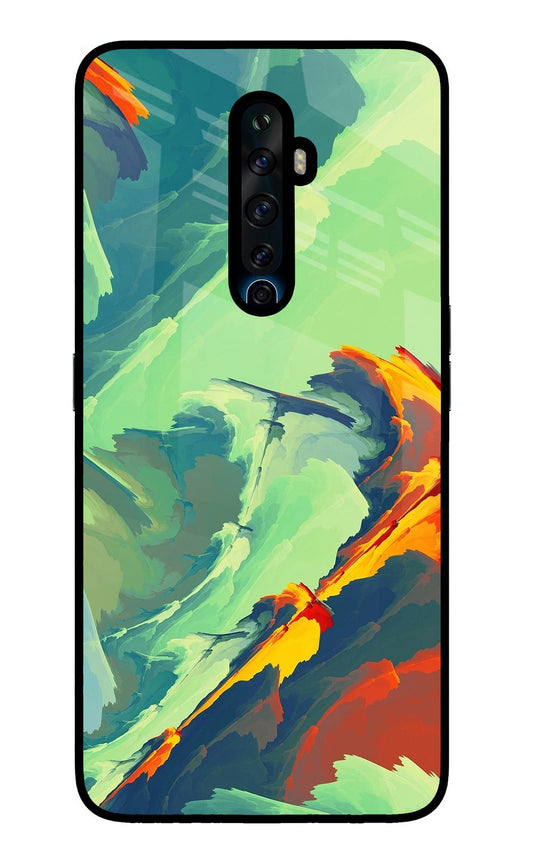 Paint Art Oppo Reno2 Z Glass Case