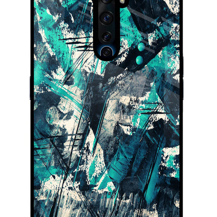 Artwork Oppo Reno2 Z Glass Case Back Cover by Casekaro