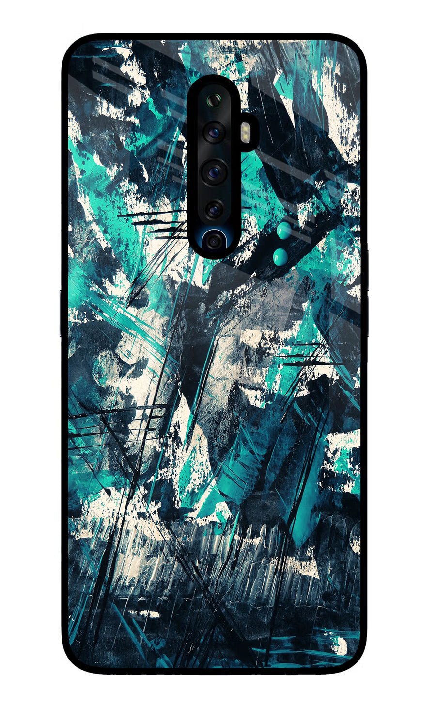 Artwork Oppo Reno2 Z Back Cover, Glass case