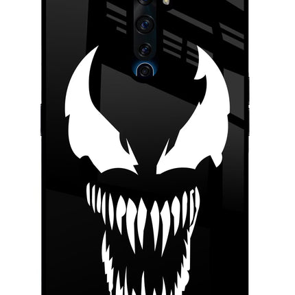Venom Oppo Reno2 Z Glass Case Back Cover by Casekaro