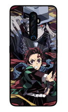 Demon Slayer Oppo Reno2 Z Glass Case