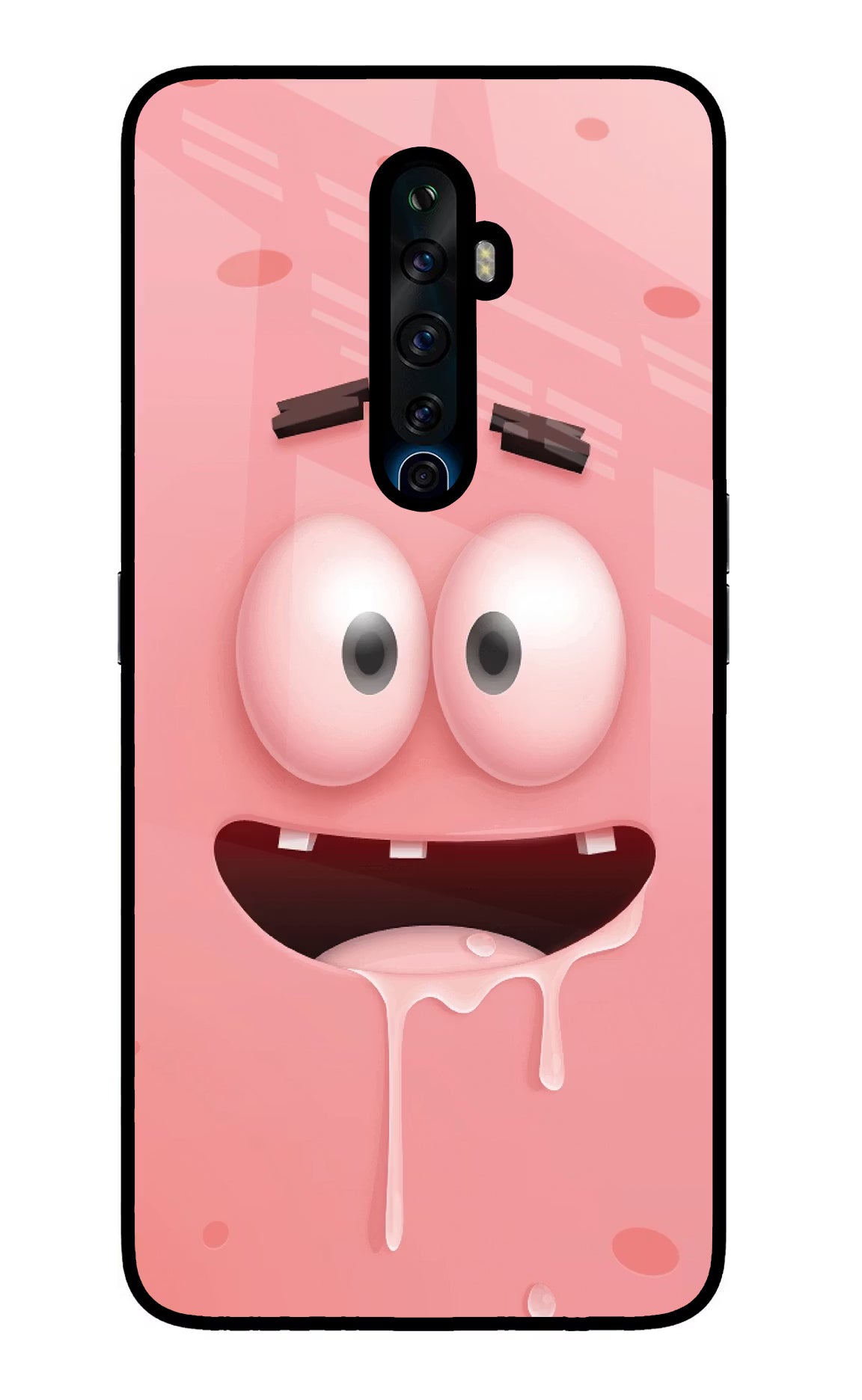 Sponge 2 Oppo Reno2 Z Glass Case Back Cover by Casekaro