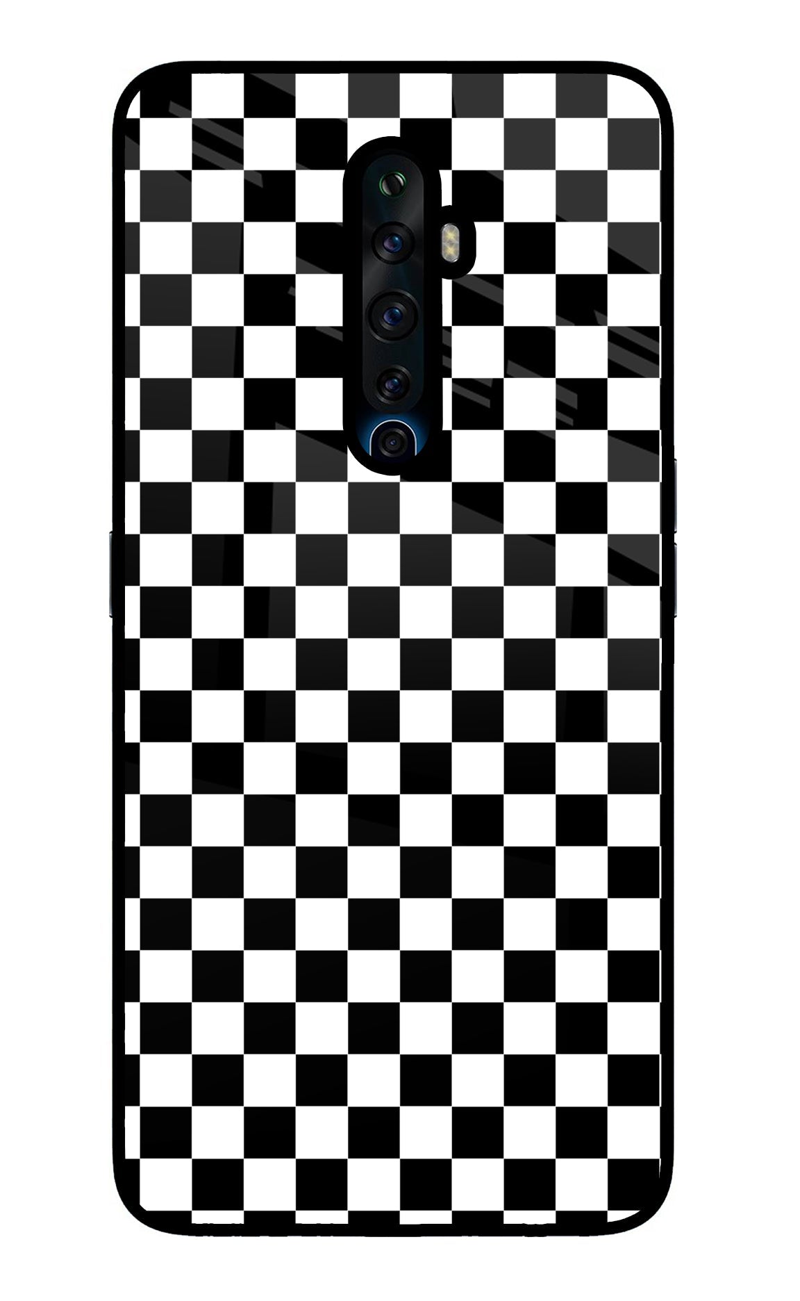 Chess Board Oppo Reno2 Z Glass Case