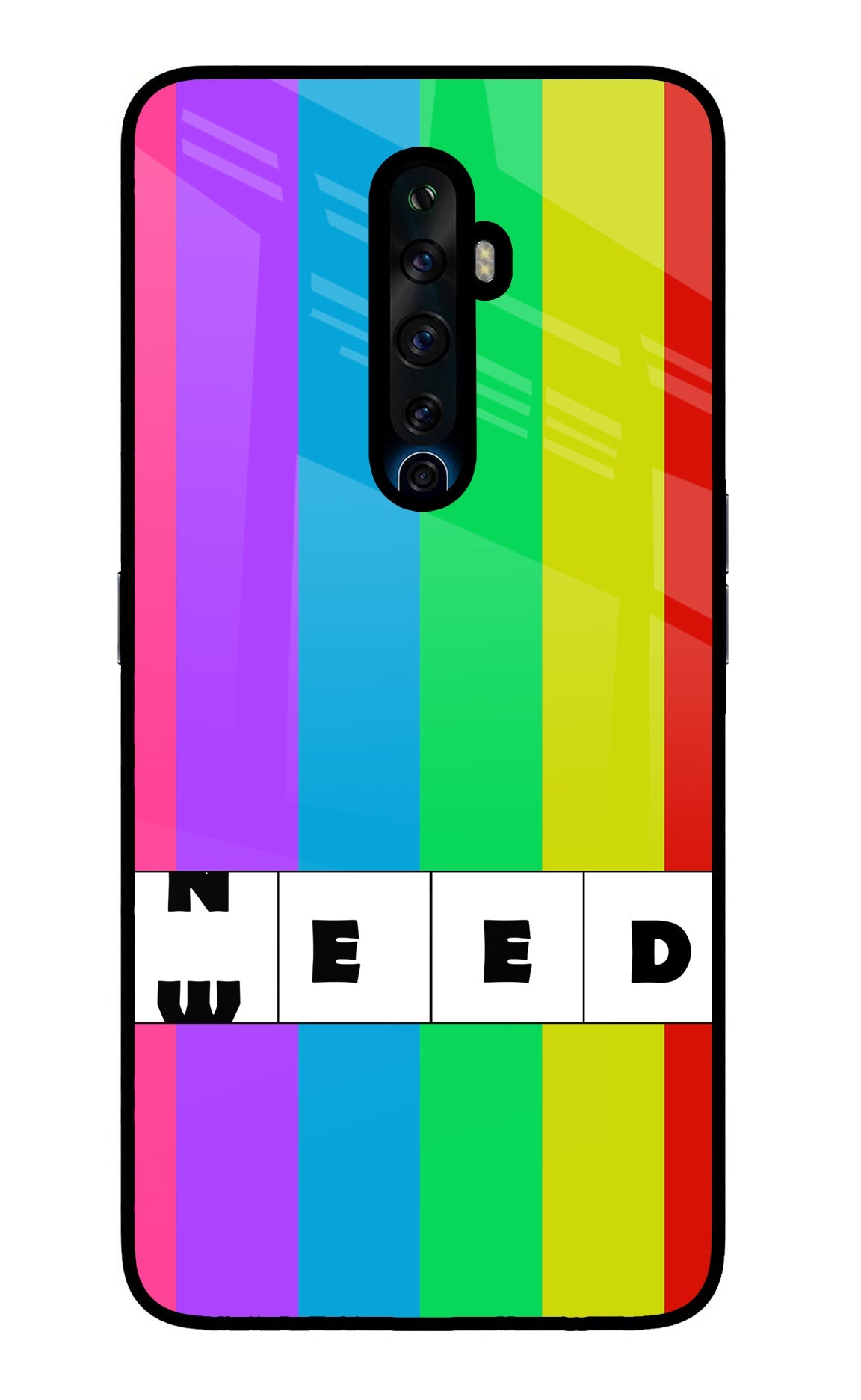 Need Weed Oppo Reno2 Z Glass Case