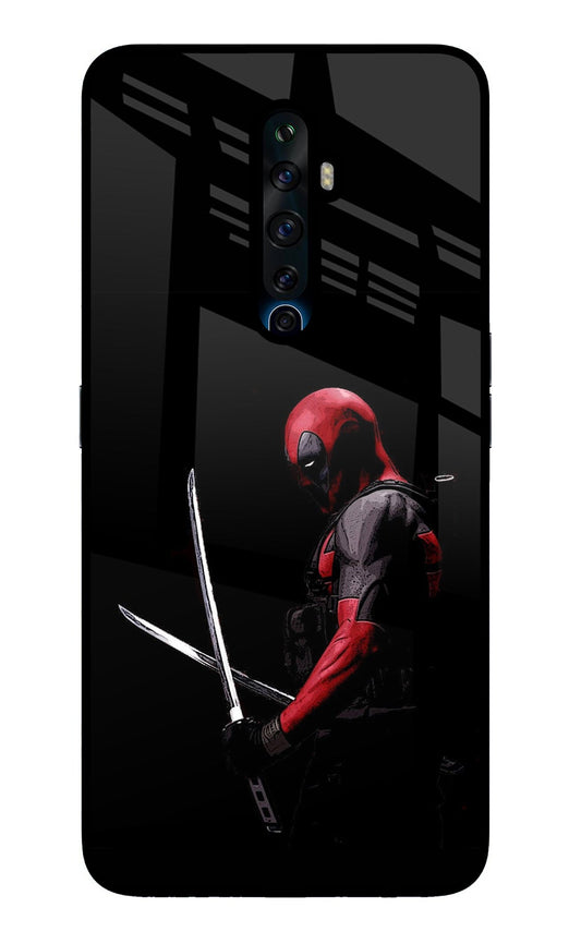 Deadpool Oppo Reno2 Z Glass Case