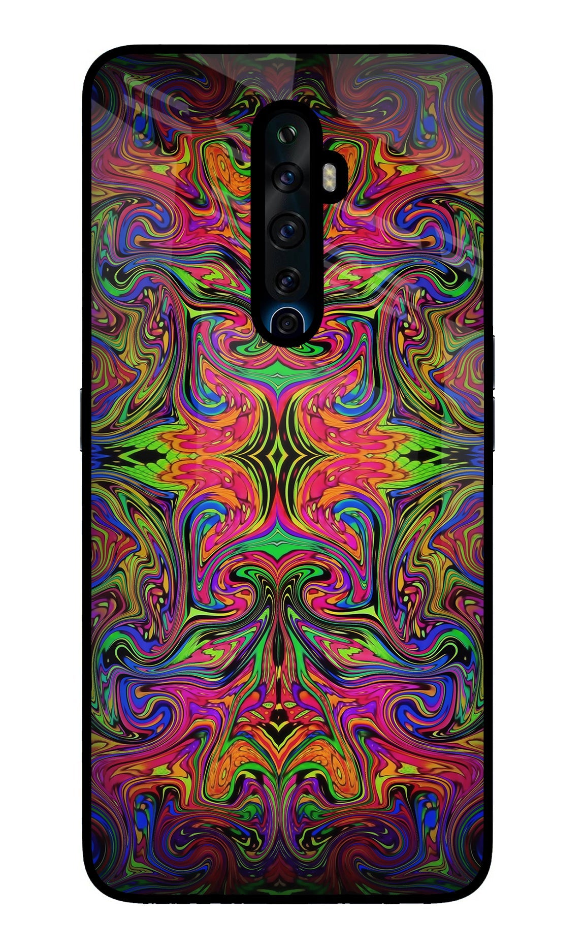 Psychedelic Art Oppo Reno2 Z Back Cover