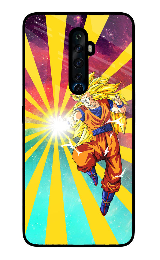 Goku Super Saiyan Oppo Reno2 Z Glass Case