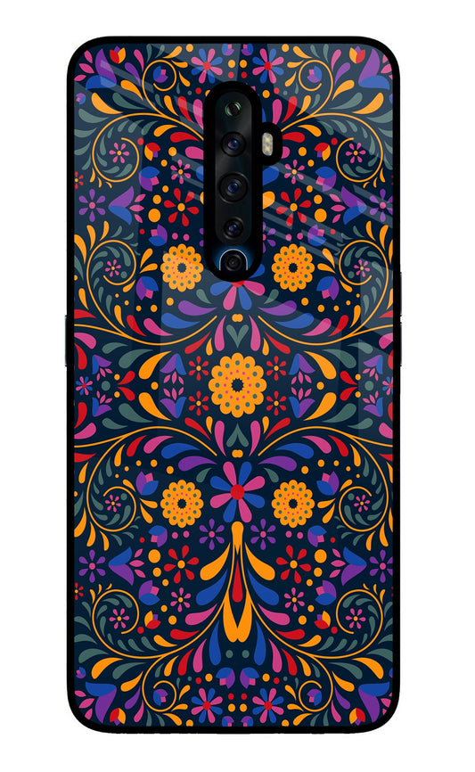 Mexican Art Oppo Reno2 Z Glass Case