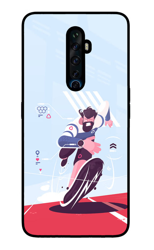 Run Pro Oppo Reno2 Z Glass Case
