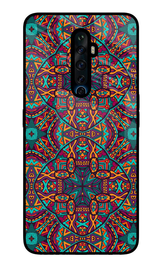 Colour Mandala Oppo Reno2 Z Glass Case