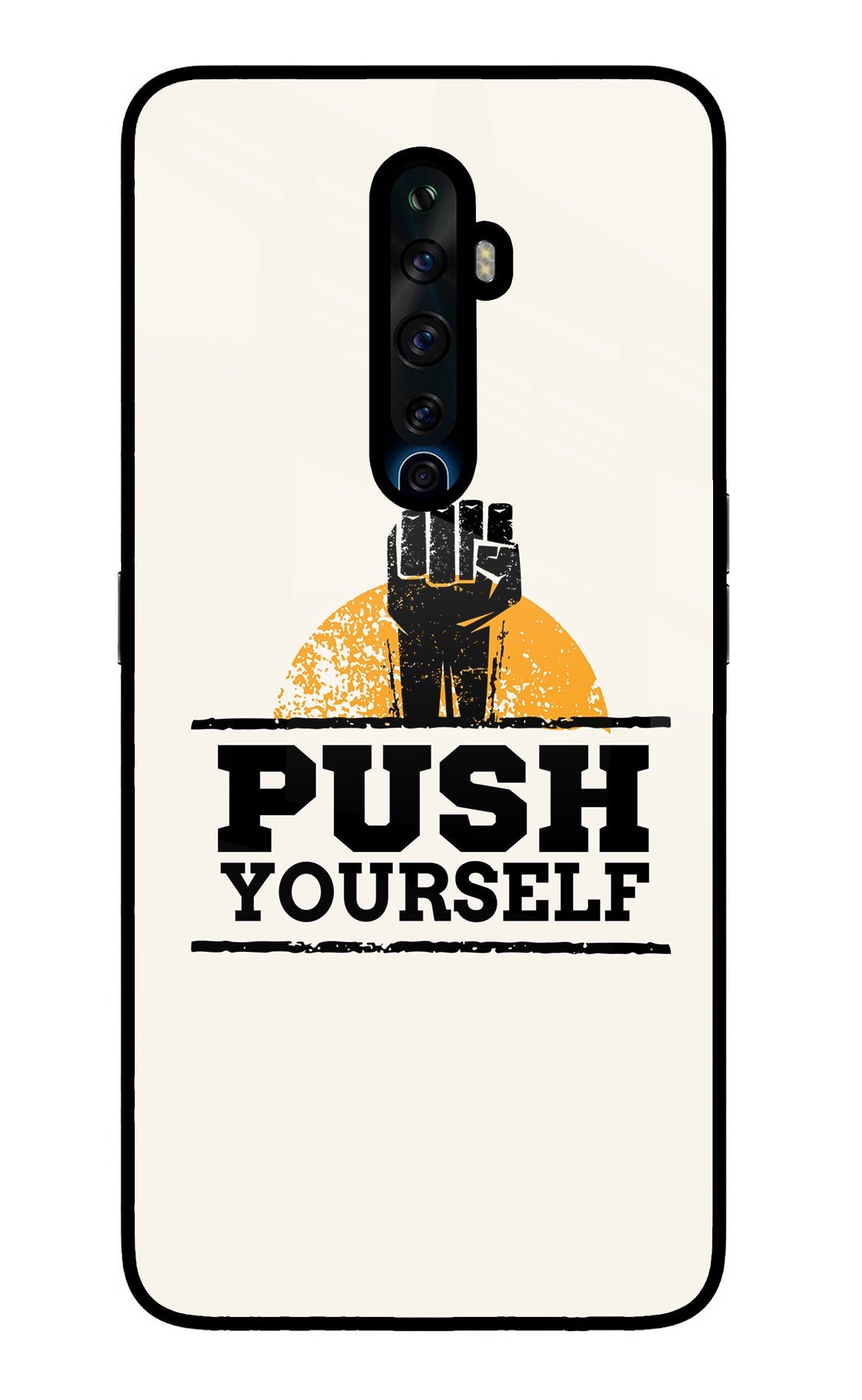 Push Yourself Oppo Reno2 Z Back Cover