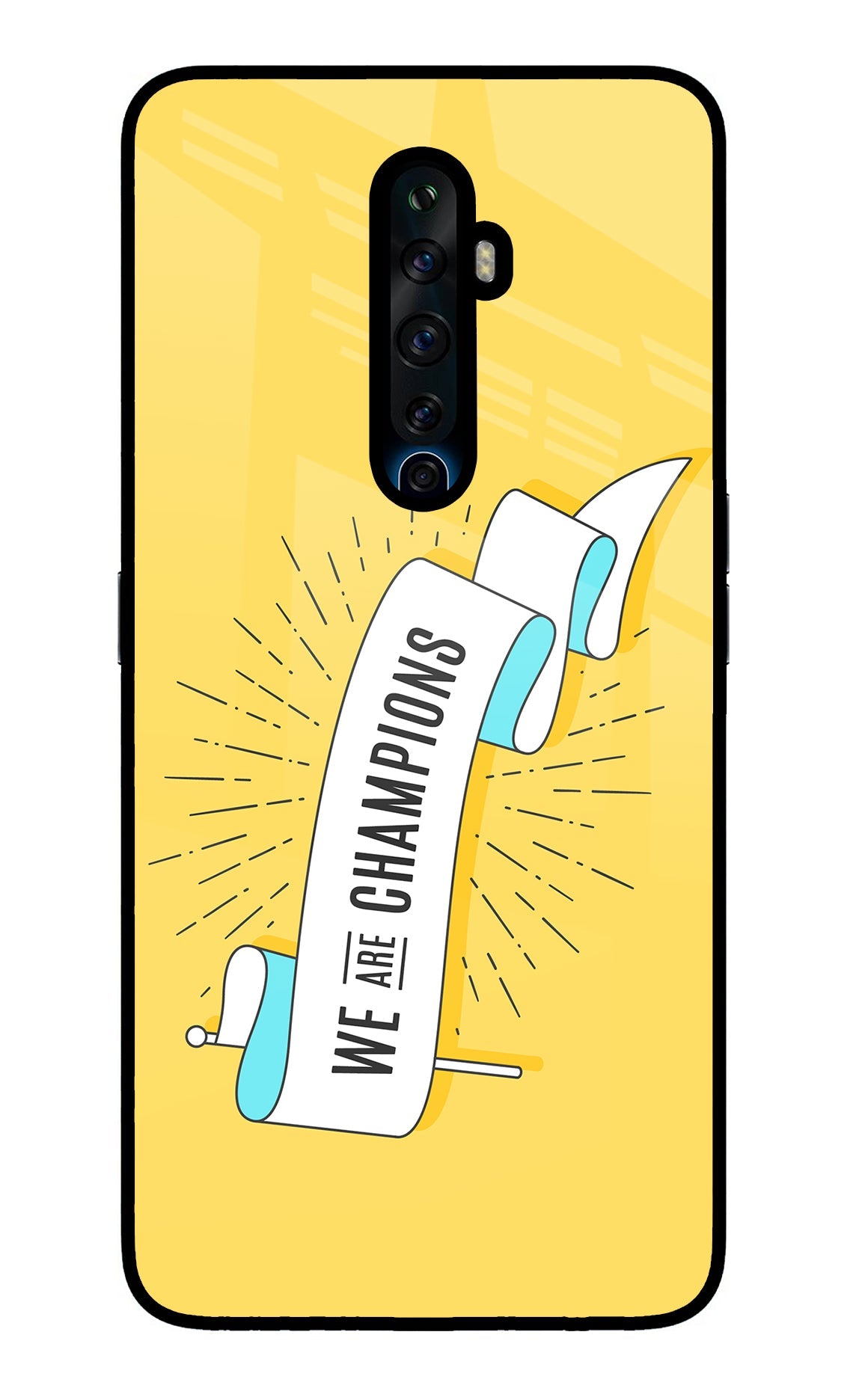 We are Champions Oppo Reno2 Z Back Cover