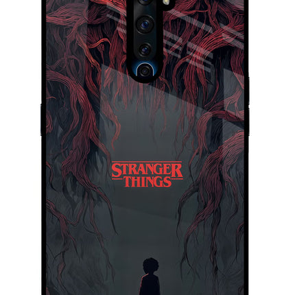 Ordinary Things Dark Side Oppo Reno2 Z Glass Case Back Cover by Casekaro