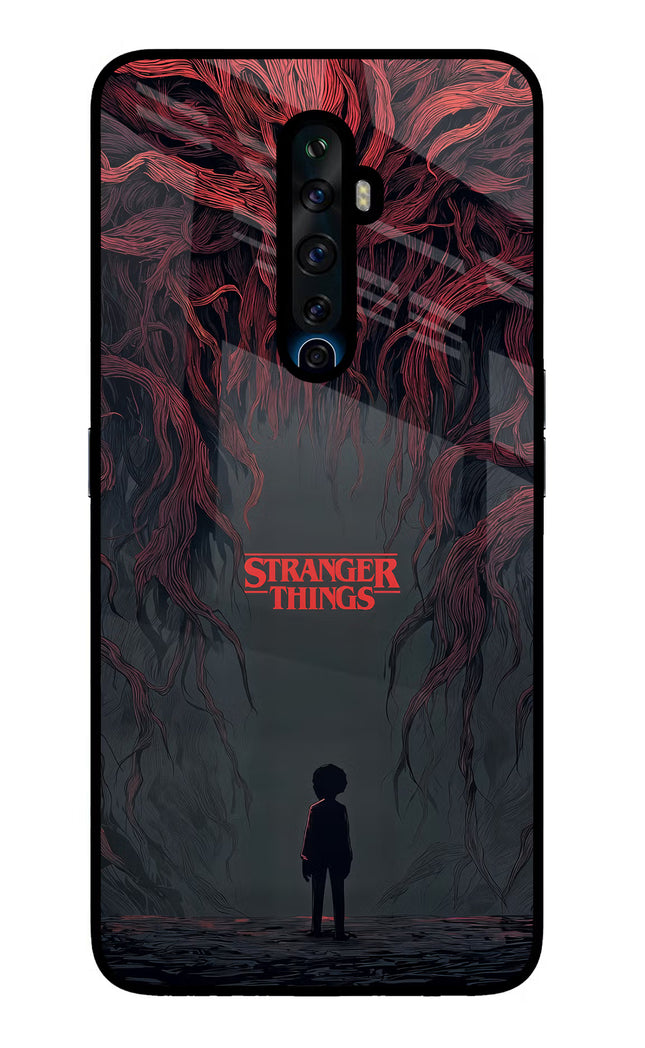 Ordinary Things Dark Side Oppo Reno2 Z Glass Case Back Cover by Casekaro
