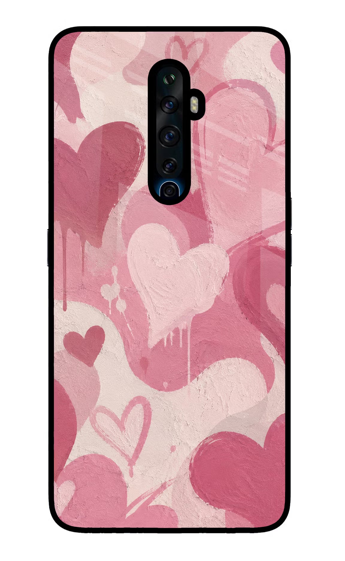 Hearty case Oppo Reno2 Z Glass Case