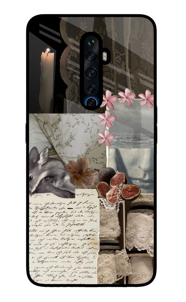 Midnight Sky Oppo Reno2 Z Glass Case Back Cover by Casekaro