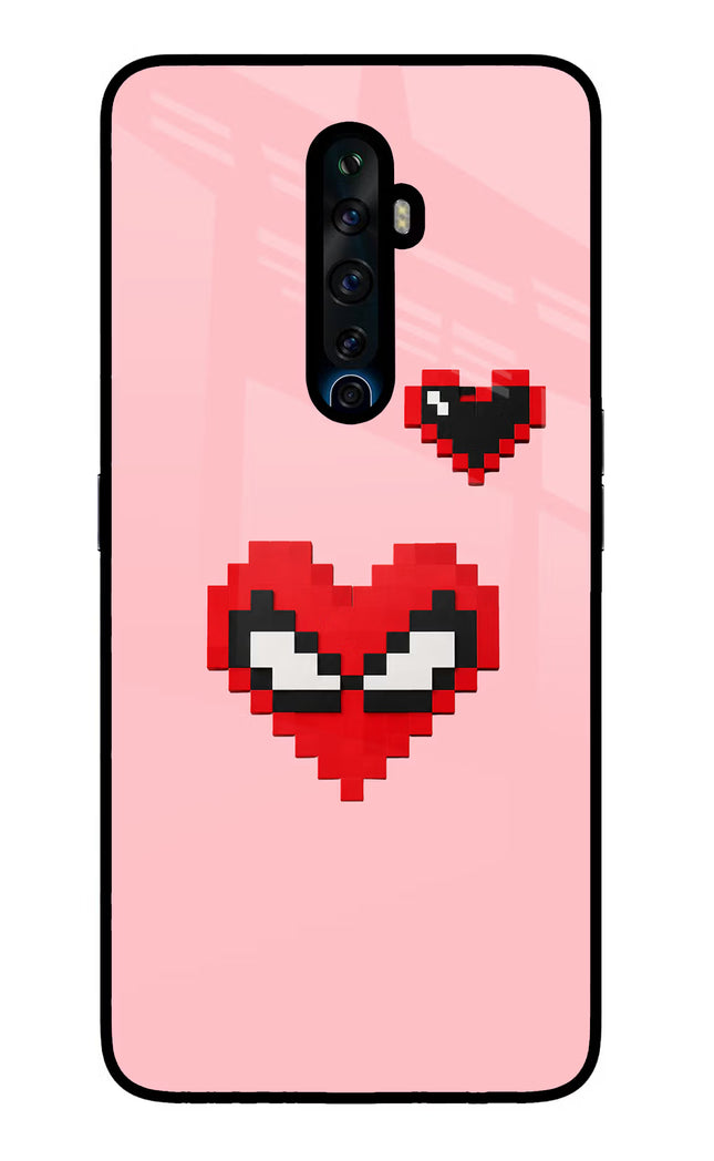 Gwen Heart Oppo Reno2 Z Glass Case Back Cover by Casekaro