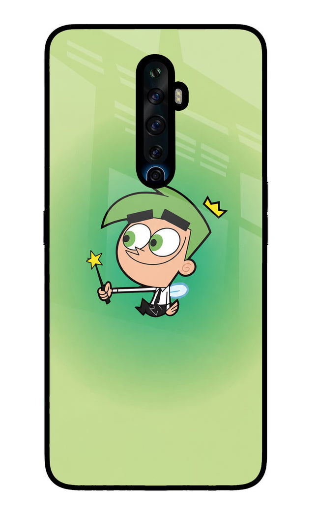 Cosmo Magic Oppo Reno2 Z Glass Case Back Cover by Casekaro