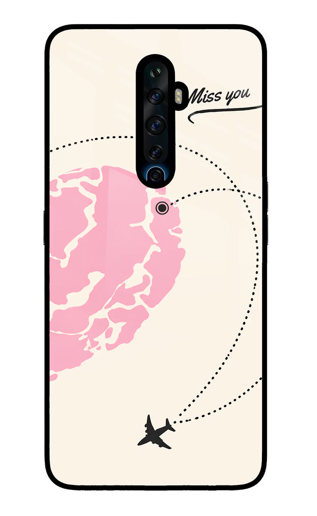 Miss Orbit Oppo Reno2 Z Glass Case Back Cover by Casekaro
