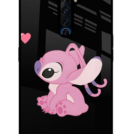 Angel Crush Oppo Reno2 Z Glass Case Back Cover by Casekaro