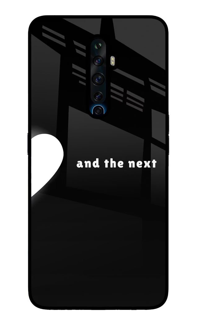 Next World Oppo Reno2 Z Glass Case Back Cover by Casekaro