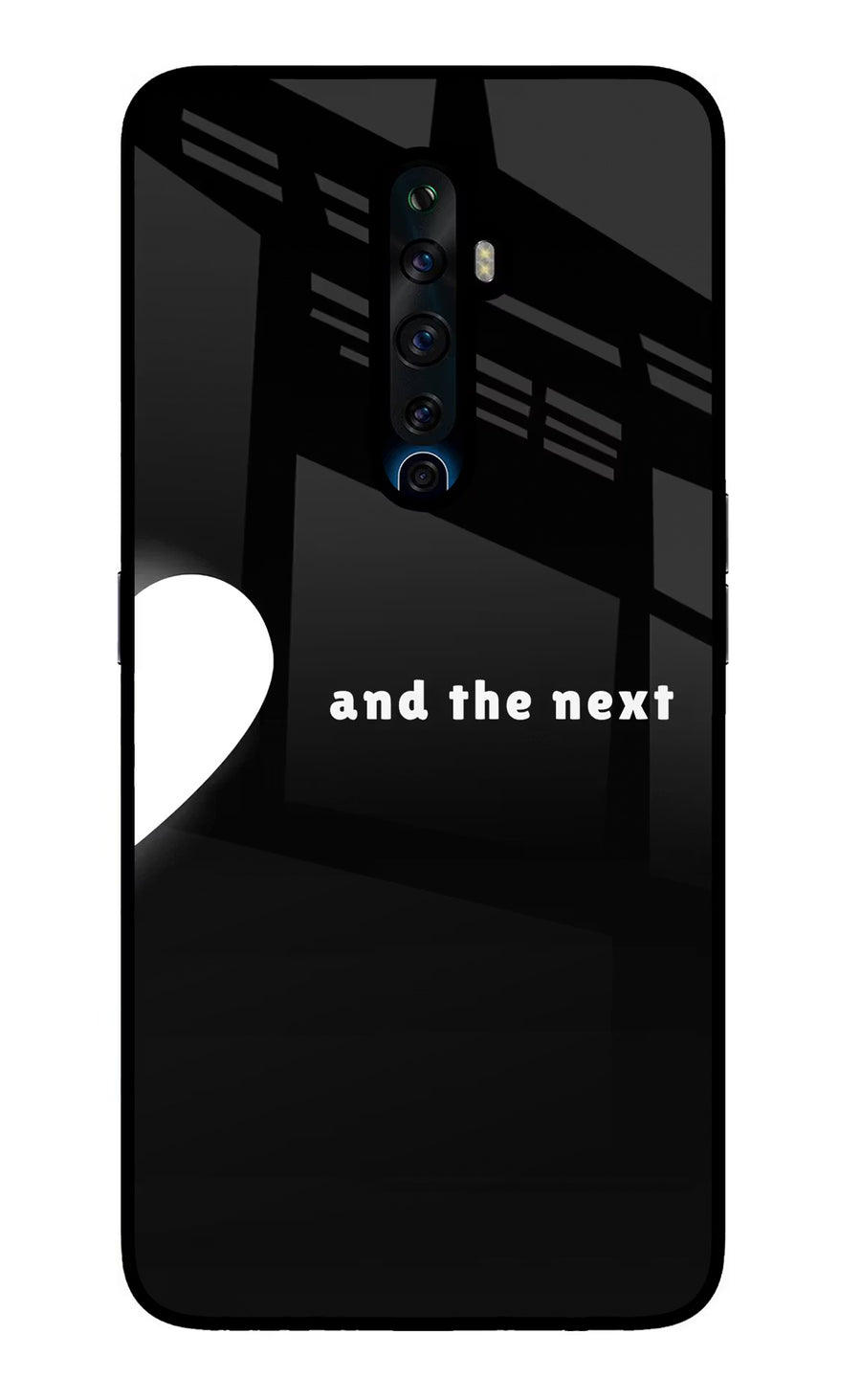 Next World Oppo Reno2 Z Back Cover, Glass case