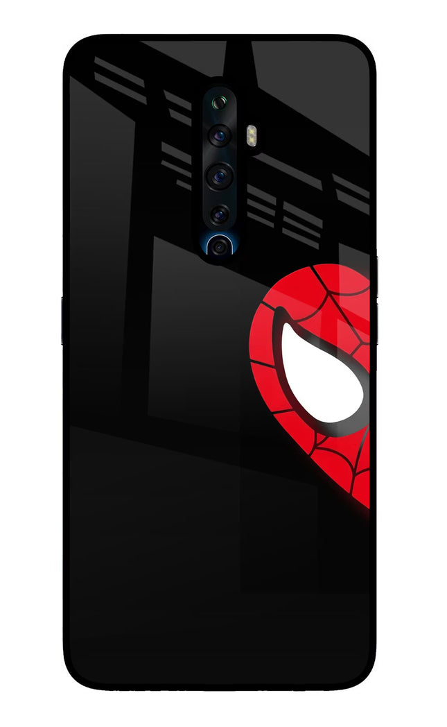 Peter Mask Oppo Reno2 Z Glass Case Back Cover by Casekaro