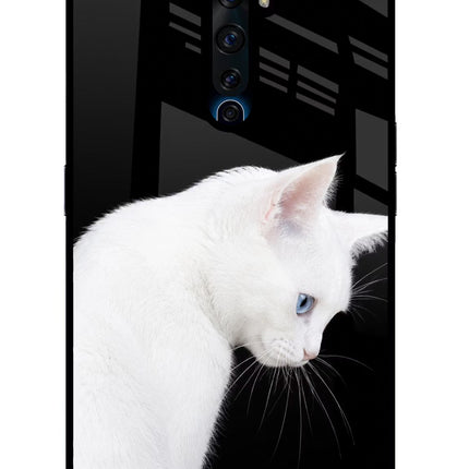 Snow Gaze Oppo Reno2 Z Glass Case Back Cover by Casekaro