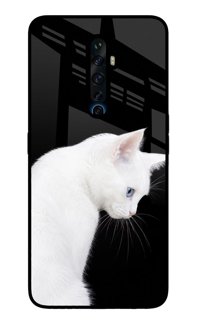 Snow Gaze Oppo Reno2 Z Glass Case Back Cover by Casekaro