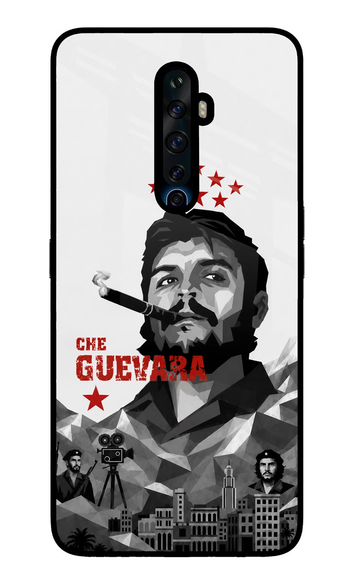 Che Guevara Iconic Oppo Reno2 Z Glass Case