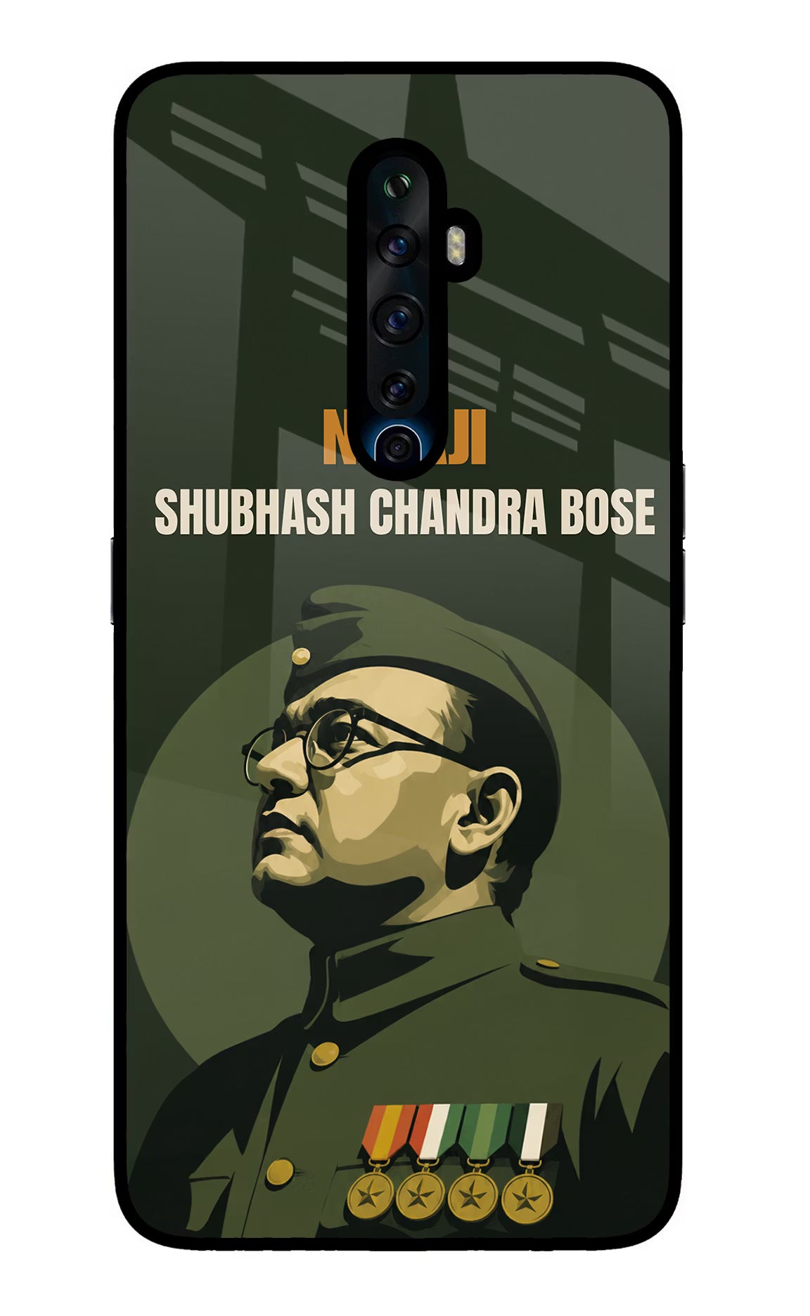 Netaji Legacy Oppo Reno2 Z Glass Case
