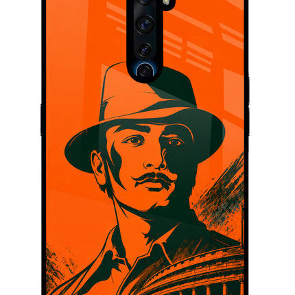Bhagat Singh Legacy Oppo Reno2 Z Glass Case