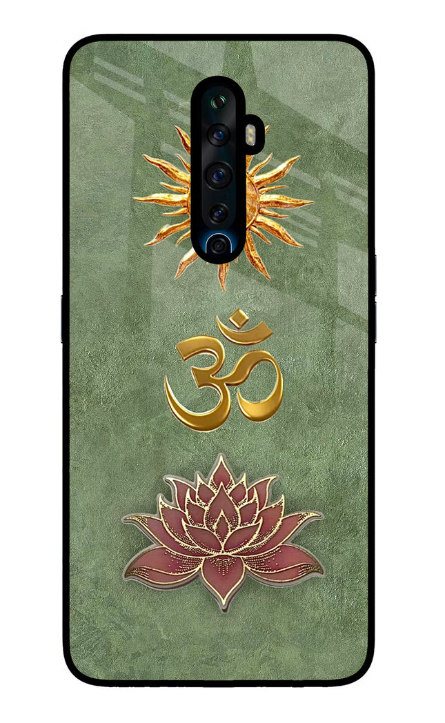 Om & Lotus Oppo Reno2 Z Glass Case